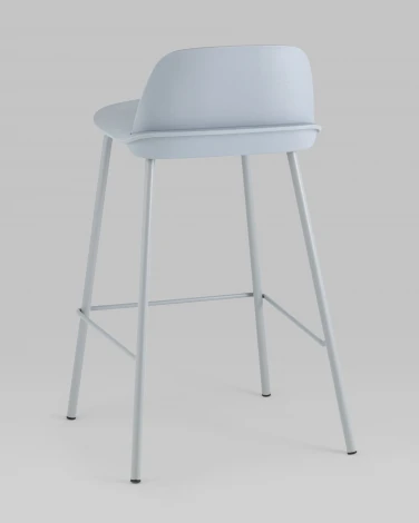 Стул полубарный Mist серо-голубой 4 шт Stool Group арт.УТ000038442