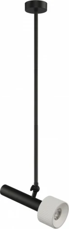 Подвесной светильник iLedex Delta 2361-1 BK+WH (220V)