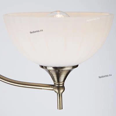 Потолочная люстра Eurosvet Lira 60053/3 античная бронза