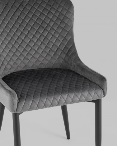 Стул Stool Group Ститч велюр серый УТ000031295