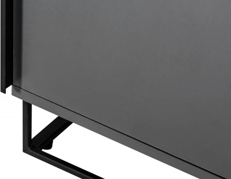 Шкаф-пенал City глубина 60 см. графит R-Home арт.401055136h