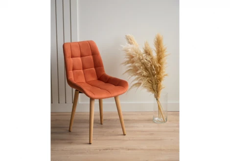 Стул деревянный Челси терракотовый (zd 432) / светлое дерево np 632517