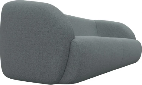 Диван прямой Лига-041 (Серый/Рогожка) Лига Диванов арт.124233