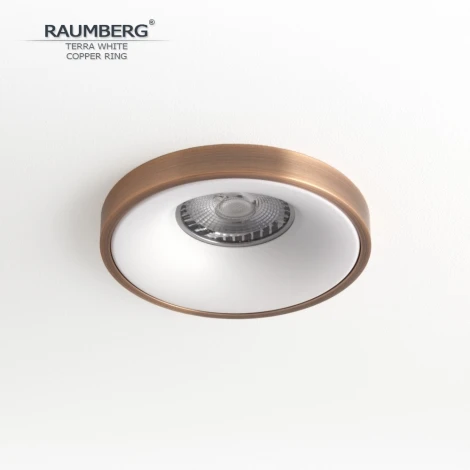 Встраиваемый светильник Raumberg TerraWh\Copper White\Copper
