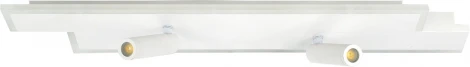 Настенно-потолочный светодиодный светильник Escada 20047Led 20047SMA/02LED WH 37Вт, металл/акрил, белый