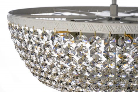 Потолочная люстра буше Arti Lampadari Nobile E 1.3.40.2.100 WG (220V, хрусталь)