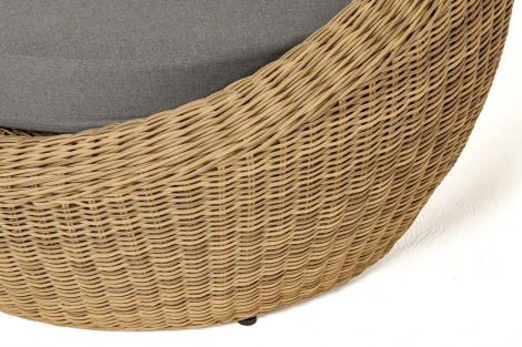 "Барселона" кресло из искусственного ротанга, цвет соломенный 4SIS арт.УТ-00009396