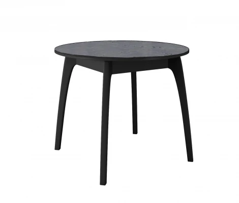 Стол DikLine MK46 Керамика Серый мрамор/подстолье черное/опоры черные арт.00-00079589