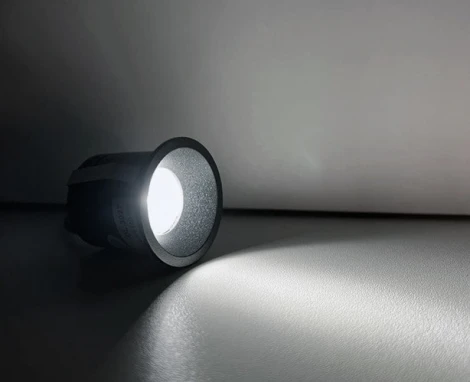 Встраиваемый светильник под гипсокартон Italline DL 3027 black (LED, 220V, круглые)