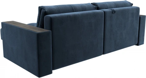 Диван угловой с декором Лига-049 НПБ Лига Диванов (Велюр) арт.128473