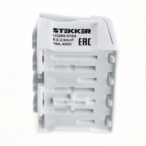 Клемма рычажковая Stekker 32958