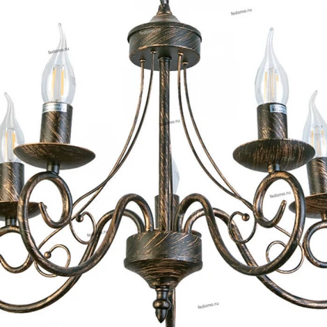 Подвесная люстра Toplight Dalila TL6010D-05
