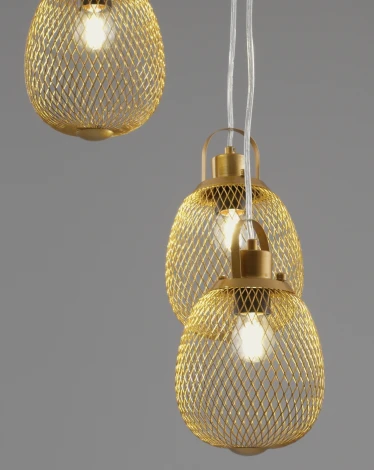 Подвесной светильник Moderli Campo V11348-3P (220V, на проводе, круглые)