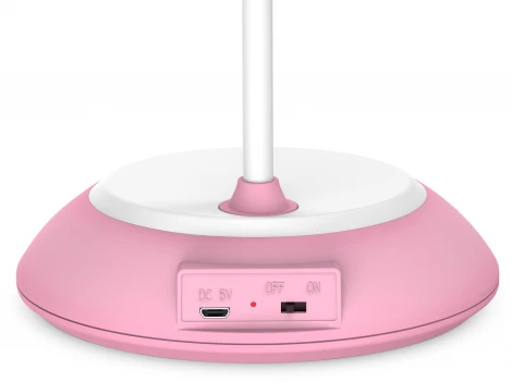 Офисная настольная лампа светодиодная Ambrella DESK DE603 (220V, выключатель, круглые)