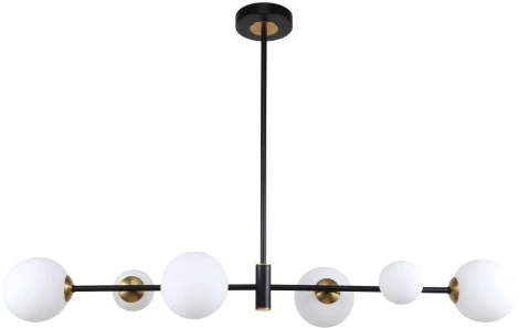 Потолочная люстра на штанге Vials 3090-6P F-Promo (220V, шарики)