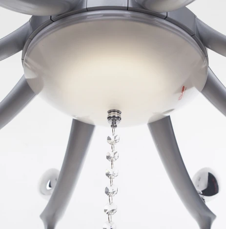 Подвесная люстра IDLamp Uccelli 385/8-LEDSilver