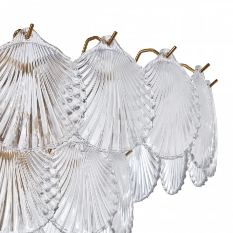 Потолочная люстра на штанге Arte Milano Rim 312008/D800 BS (220V, ракушка)