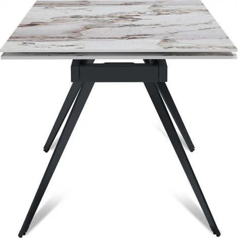 Стол раскладной Rhein (140+40+40), керамика глянцевая Pandora Top Concept арт.21176