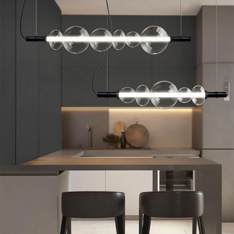 Подвесной светильник Zoom L83 ImperiumLoft Zoom01 (202710-23) (LED, 220V, на тросе, шар)