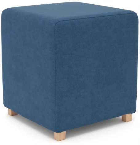 Пуф Arsko Мозли 1 синий велюр