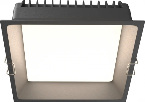 Встраиваемый светильник 24W Maytoni Okno DL056-24W3-4-6K-B (LED, 220V, IP44)