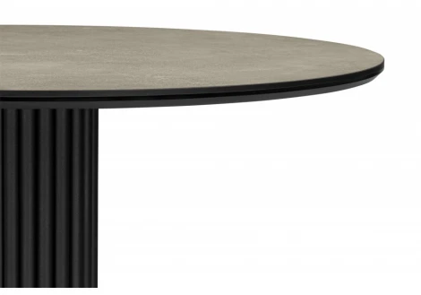 Кухонный стол Notta Кэмерон 110 avenue grey sahara / черный