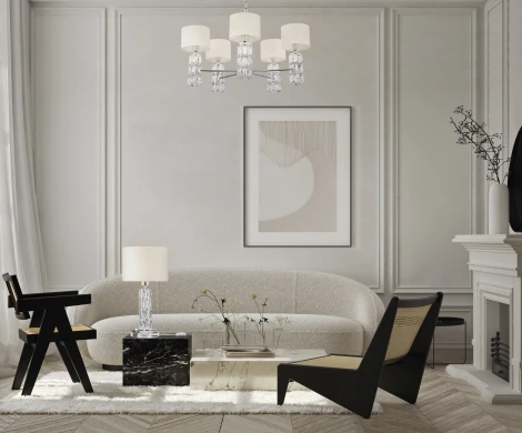 Подвесная люстра Maytoni Talento DIA008PL-05CH (220V, на цепи)