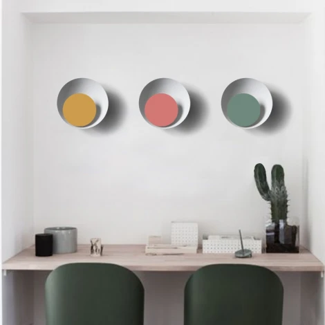 Бра Twirl D25 White/Green ImperiumLoft Twirl01 (204159-26) (LED, 220V)