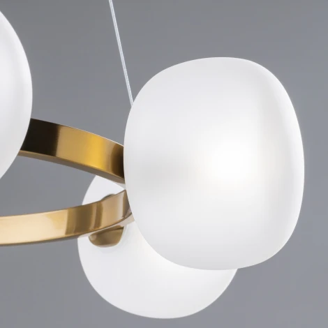 Подвесной светильник Freya Donuts FR5444PL-06BS (220V, на тросе, круглые)