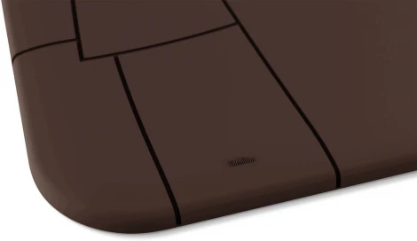 Стол Sheffilton SHT-TU2-1/TT30 83/83 медный мет./коричневый