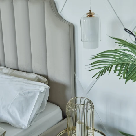 Подвесной светильник 33 ИДЕИ PND105.01.16FG3.001.WH-M16WT (220V, на проводе, круглые)