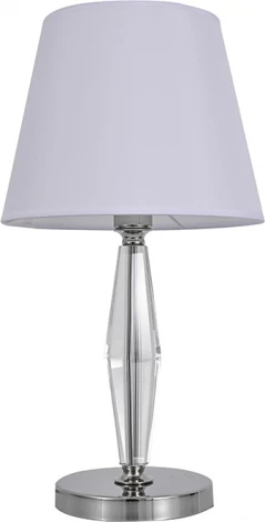Интерьерная настольная лампа Newport 11600 11601/T nickel без абажура (220V)