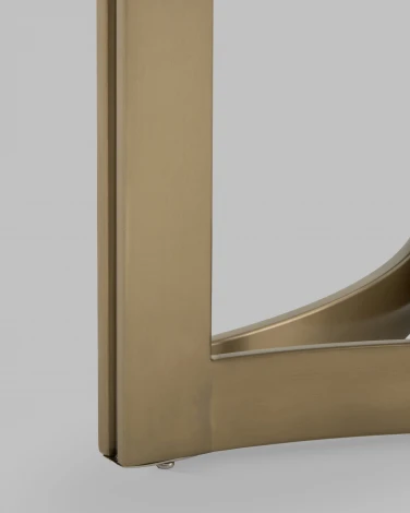 Журнальный столик Кассия 60*60 см темная керамика Stool Group арт.УТ000041501