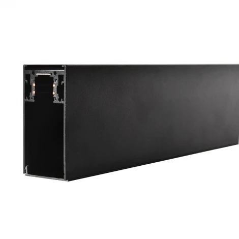 Шинопровод накладной магнитный 48V Wolta WML-TR2/01B 2м черный