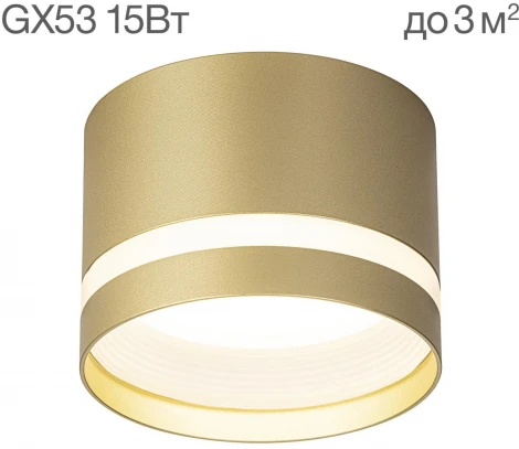 Точечный накладной светильник Citilux Hardy CL002C12 (220V, круглые)