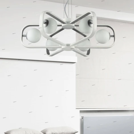 Подвесная люстра Maytoni Avola MOD431-PL-06-WS (220V, на тросе)