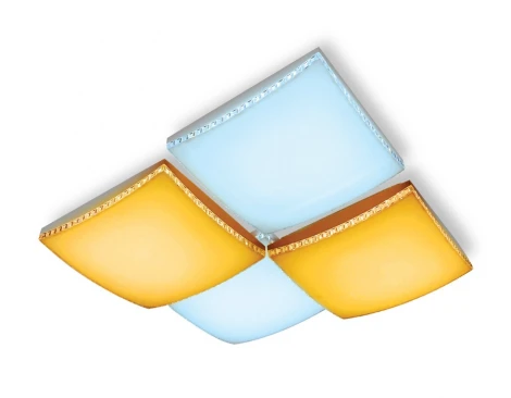 Потолочный светильник Ambrella Parus FP2324 WH 128W D480*480