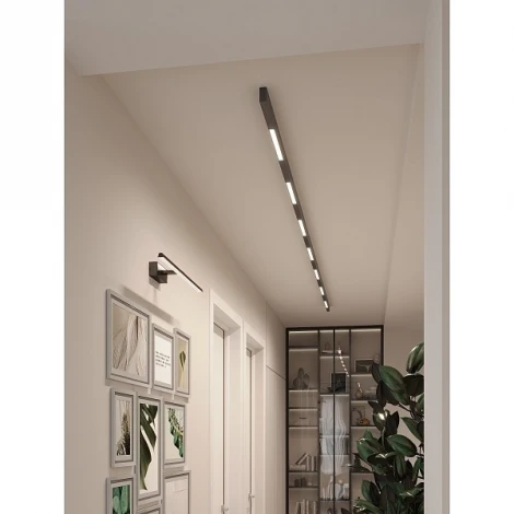Трековая система в сборе магнитная накладная 48V 84W Hesby Lighting ElDeko HSBL_kompl_E001_NI4B3K