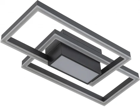 Потолочная люстра Escada Twins 10242/3LED 90W Black (регулировка яркости, 220V, пульт управления)
