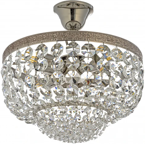 Потолочная люстра буше Arti Lampadari Favola E 1.3.30.501 N (220V, хрусталь)