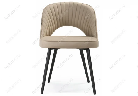 Стул Woodville на металлокаркасе Сандвикен velutto 05 / черный 462399