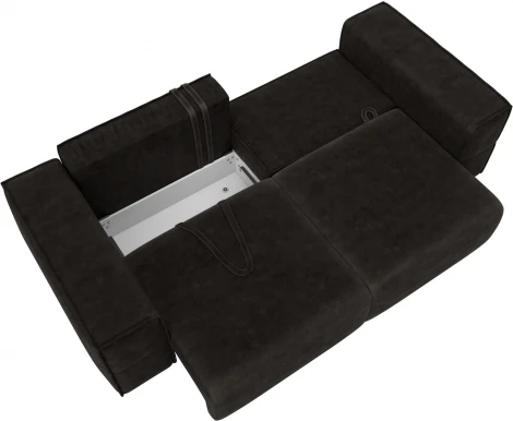 Диван прямой Лига-058 НПБ Лига Диванов (Велюр) арт.129392