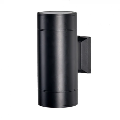 Настенный уличный светильник Arte Lamp A1913AL-2BK (220V, круглые, IP54)