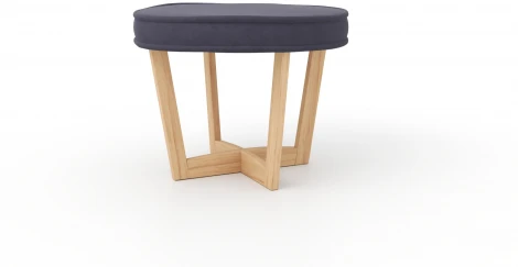 Пуф Arsko Вильсон фиолетовый велюр