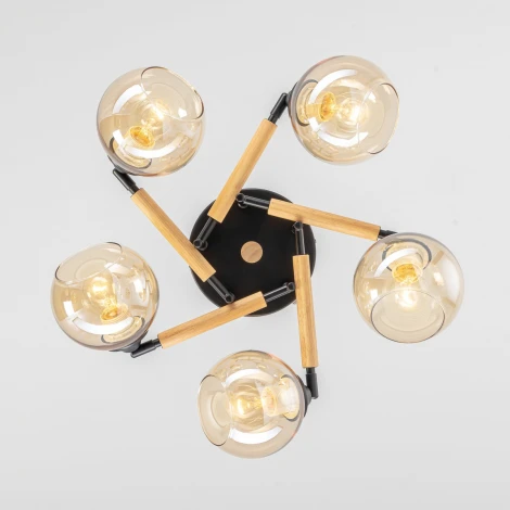 Потолочная люстра на штанге Citilux Tika CL133151 (220V, шарики)