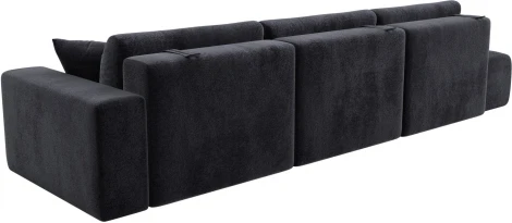 Диван прямой Лига-036 НПБ Модерн Лонг подлокотник справа Лига Диванов (Велюр) арт.127703