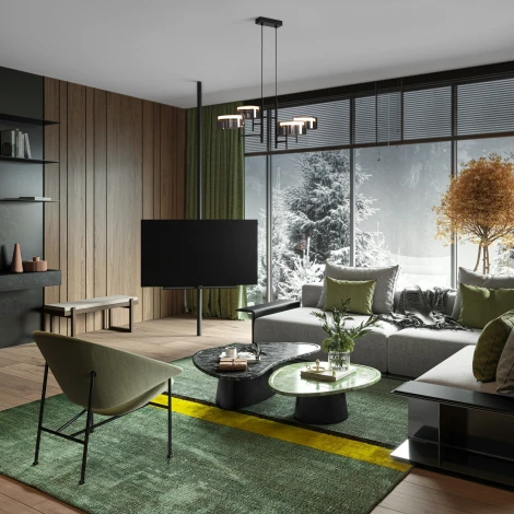 Подвесная люстра Freya Tower FR5536PL-L14B (LED, 220V, на проводе)