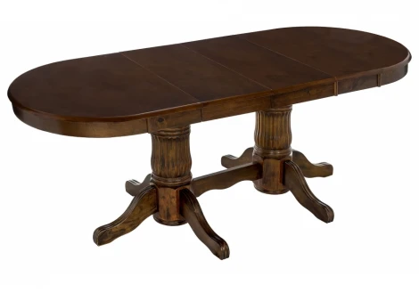Обеденный стол из дерева Woodville Grandi dirty oak 11417