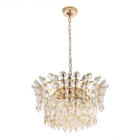 Подвесная люстра хрустальная Modelux MODELUX ML.7550.16 GD