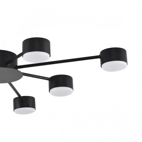 Потолочная люстра Lumion Torina 8344/8C черный, металл GX53 LED 8*7W 220V
